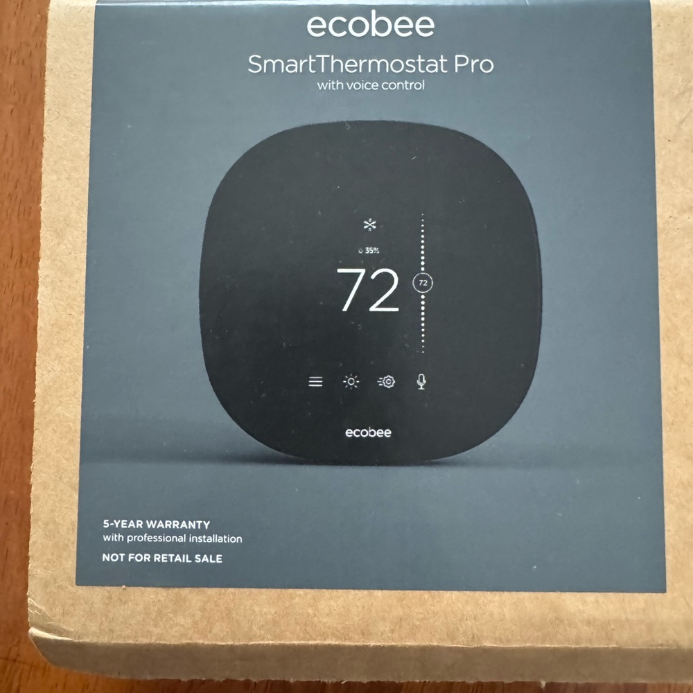 ecobee SmartThermostat Pro - Black